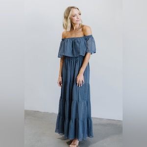 Baltic Born Dot Maxi Dress (Never Worn) relaxed fit and very comfortable.